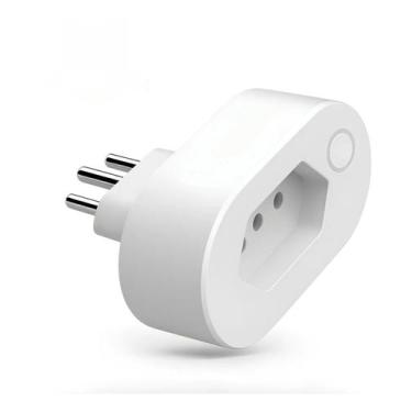 Imagem de Tomada Inteligente Smart Plug 16A WiFi Monitoramento de Consumo Automa
