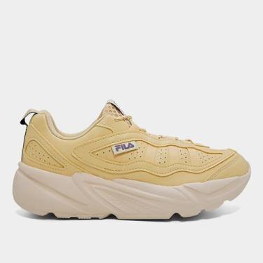 Imagem de Tênis Fila Street Fit 3 Feminino, Bege, Roxo, 37