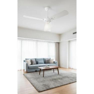 Imagem de Ventilador Teto Silencioso 3 Pás MDF Branco 127V - Congratulations Sto