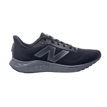 Imagem de Tênis New Balance Fresh Foam Arishi V4 Masculino, 39, Preto, Grafite
