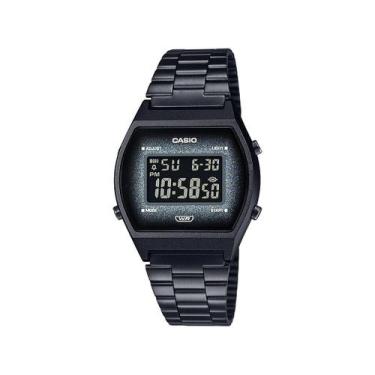 Imagem de Relógio CASIO Vintage feminino glitter preto B640WBG-1BDF