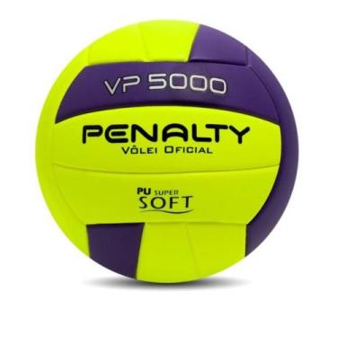 Imagem de Bola Vôlei Penalty VP 5000 X, Branco, Laranja