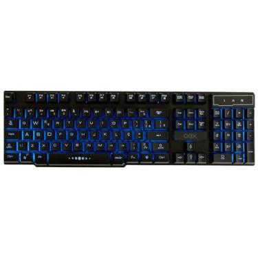 Imagem de Teclado Semi Mecânico Gamer OEX Game Force-X, LED, ABNT2 - TC201