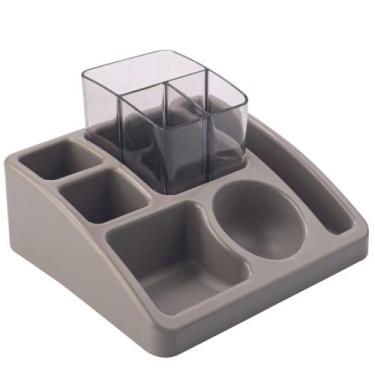 Imagem de Porta lápis organizador para mesa de escritório Plasutil ref.1193