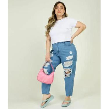 Imagem de Calça jeans plus size número 46 - Marisa