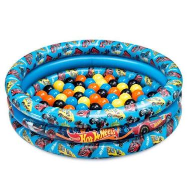 Imagem de Piscina de Bolinhas Hot Wheels 25 bolinhas - Fun Divirta-se