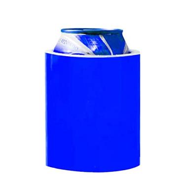 Imagem de Porta Lata - Latinha Cerveja 350ml alumínio Térmico - Azul