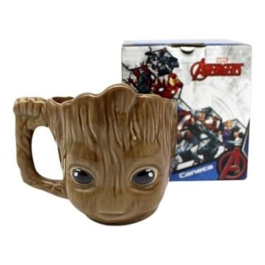 Imagem de Caneca 3D Baby Groot: Marvel