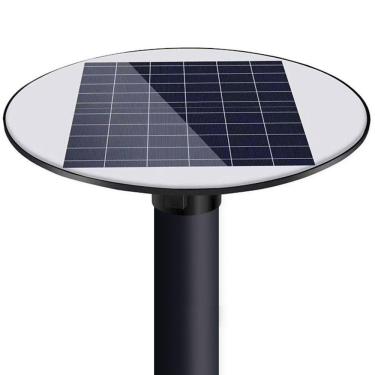 Imagem de Luminaria Solar Ovni 360 graus 400w Gigante Placa led Sensor Ilumina Ovini Holofote Jardim Casa Proteçao Luz