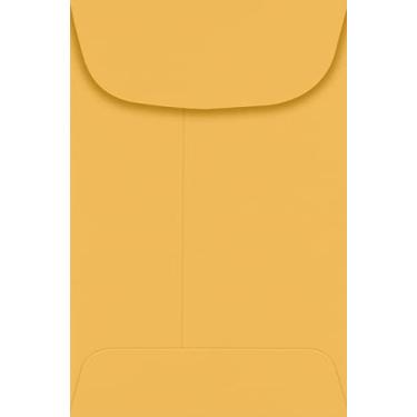 Imagem de LUXPaper Envelopes de moeda número 4 em 24 lb. Kraft marrom para coleções de moedas, sementes, pequenos itens de inventário e carimbos, pacote com 50, tamanho de envelope 3 x 4 1/2 (marrom)
