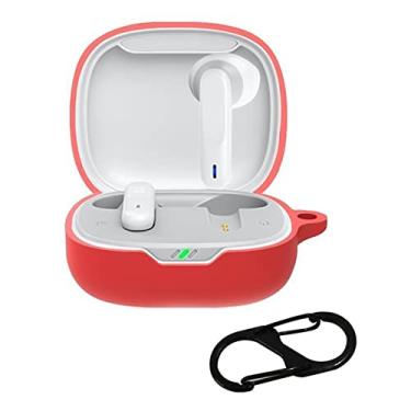 Imagem de TECKEEN Capa protetora de fone de ouvido de silicone capa antipoeira resistente ao desgaste para JBL-W300TWS