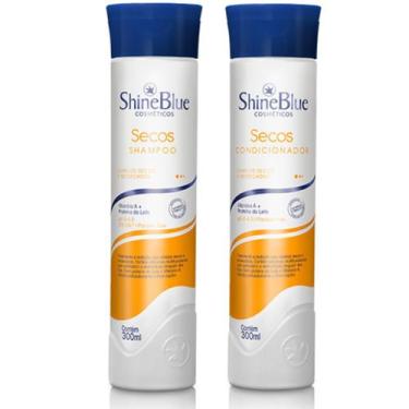 Imagem de Shampoo E Condicionador Cabelo Seco E Ressecados Shine 300ml - Shine B