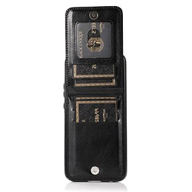 Imagem de Capa de telefone compatível com Huawei Mate 20 Lite capa de telefone de couro PU vintage à prova de choque, capa carteira TPU macio capa protetora híbrida de PC rígido (Cor: preto)