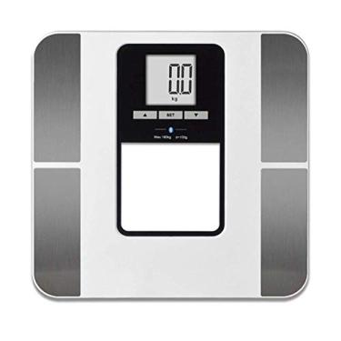 Imagem de balança de peso bluetooth balança de banheiro de piso doméstico balança eletrônica de gordura 180kg / 400lb balança digital inteligente durável