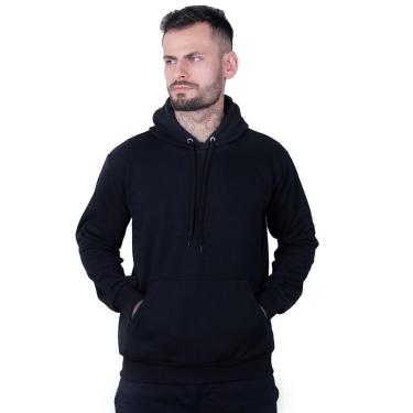 Imagem de Moletom Blusa de frio Masculina Fechada Bolso e Capuz-MV2-Masculino