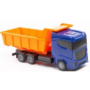 Imagem de SUPER FROTA CAÇAMBA - carrinho - articulado - colorido - divertido - D