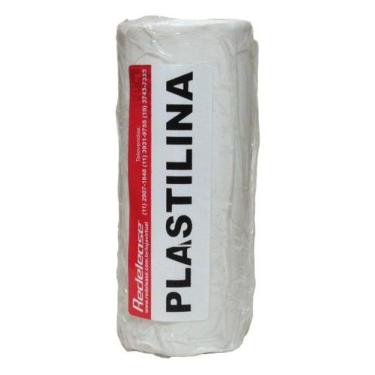 Imagem de Massa De Modelar Plastilina: Branca 0,500 Kg - Redelease