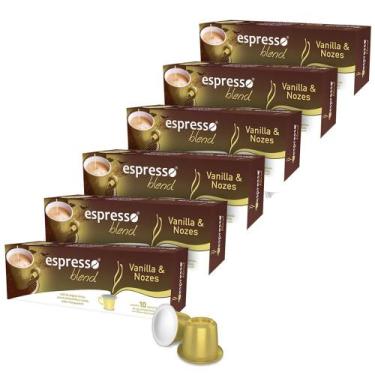 Imagem de Kit 60 Cápsulas para Nespresso Espresso Blend Vanilla Nozes