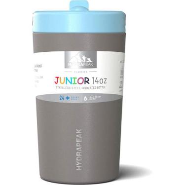 Imagem de Garrafinha Escolar Hydrapeak HP-CUP14-Grey-CL/NV 400ML Cinza