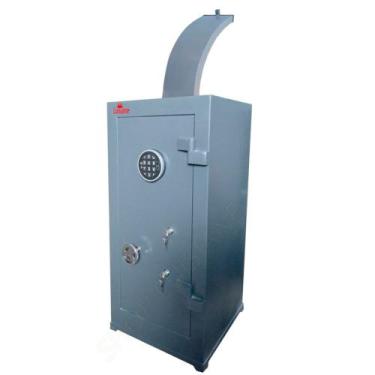 Imagem de Cofre concretado CT 80 com retardo e suporte tipo garganta - Cofres Ve