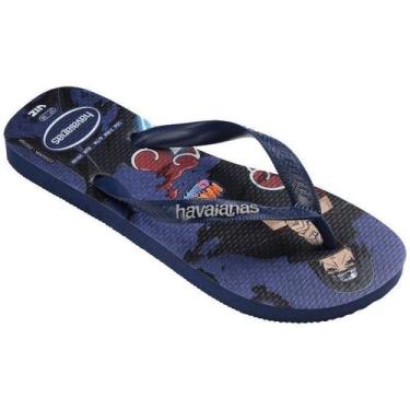 Imagem de Chinelo Havaianas Top Naruto, Azul, 37