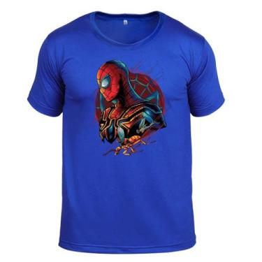 Imagem de Camisa Personalizado Homem Aranha Vingadores Adulto 100% Algodão - Cas