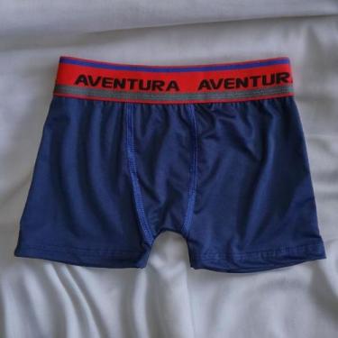 Imagem de kit 5 Cueca Masculina Infantil Boxer Romantic LisaBoxRevenda - Edumara