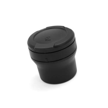 Imagem de REPAIROCK Suporte de cinzeiro cilíndrico de 70 mm x 75 mm preto para peças de reposição de automóveis de carro