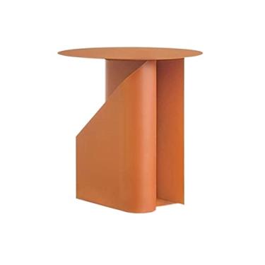 Imagem de Mesa de centro pequena moderna mesa de centro moderna mesa de centro pequena mesa de metal pequena varanda sala de estar quarto casa hotel escritório móveis mesa de cabeceira pequenas