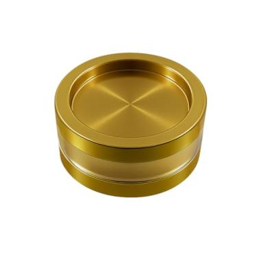 Imagem de Puxador Concha De Transpasse Para Box Furo 14mm Dourado