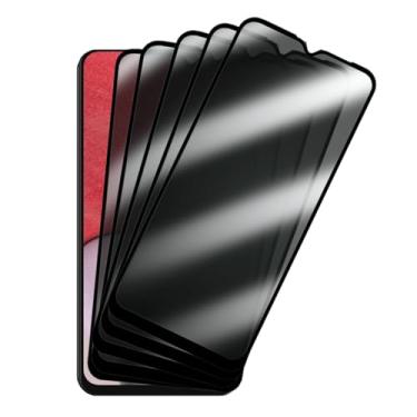 Imagem de Kit 5 Pelicula Privacidade 3D Anti-Spy Para Samsung Galaxy A13 4G Tela 6.6" - SMART E CASE
