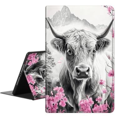 Imagem de RAUEDWDJS Capa para Samsung Galaxy Tab S10 Ultra de 14,7 polegadas, capa inteligente de couro PU com suporte para S-Pen + hibernar/despertar automático para Tab S9 Ultra/S8 Ultra-Cherry Blossom