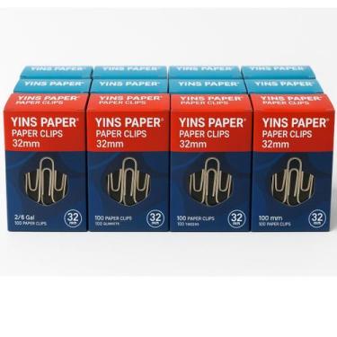 Imagem de Kit 10 Caixas-100 Clips Cada Galvanizados 32mm 2/0-1000 un - Yins