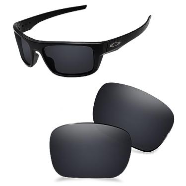 Imagem de AOZAN Lentes de reposição polarizadas ANSI Z87.1 para óculos de sol Oakley Drop Point OO9367 - preto metálico
