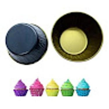 Imagem de Forma Cupcake Grande Pingo D Ouro Folha Flandres 12 Unidades - GRUPO P