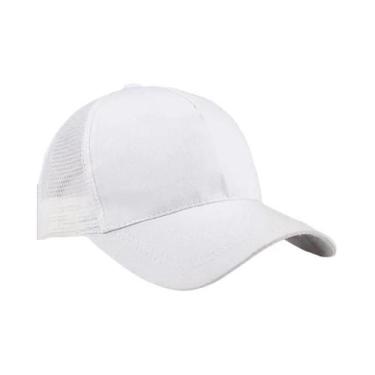 Imagem de Boné de Beisebol Preto Ajustável de Algodão - Para Mulheres, Casual, V