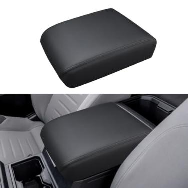 Imagem de INTGET Para Toyota Tacoma Accessories 2024 2025& 4Runner 2025 Capa de console central Tacoma de couro para carro apoio de braço meio caixa de descanso de braço protetor de assento protetor de almofada