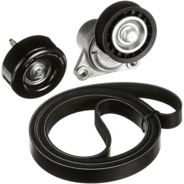 Imagem de Gates Kit completo de componentes de transmissão de correia serpentina 90K-38408A