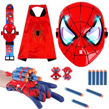 Imagem de Conjunto de brinquedos Cemocle, capas infantis e máscara de LED com jo