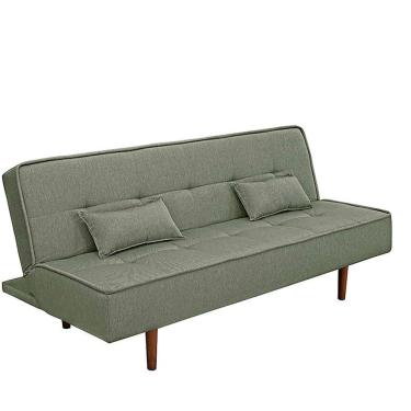Imagem de Sofá Cama Silver 2 Estágios 3 Lugares Linho Carvalho