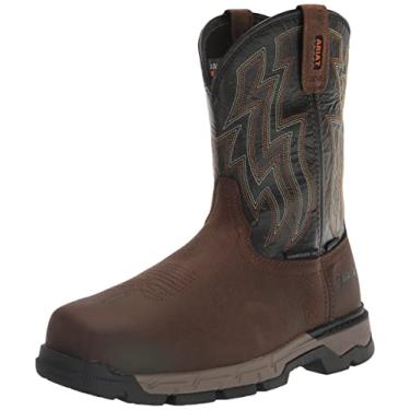 Imagem de ARIAT Rebar Flex Western H20 Comp Toe Marrom escuro/Preto, Brown/Black, 10 Wide