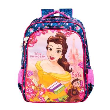 Imagem de Mochila De Costas Escolar Princesa Bella  Disney