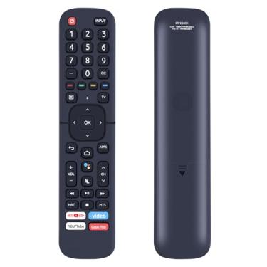 Imagem de ERF2G60H Sub ERF2K60H Controle remoto de voz de substituição compatível com Hisense Android TV 32H5500G 32H5510G 43H5500G 43H5510G 43H5580G 55H6570G 75H6570G 55H9G
