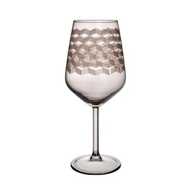 Imagem de Taça Copa E Cia Geo 490ml Em Vidro Fumê