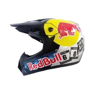 Imagem de Capacete Completo Para Motocicleta Para Jovens E Crianças, Óculos De M