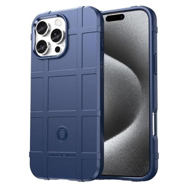 Imagem de Capa Case iPhone 16 Pro (Tela 6.3) Rugged Shield Anti Impacto (Azul)