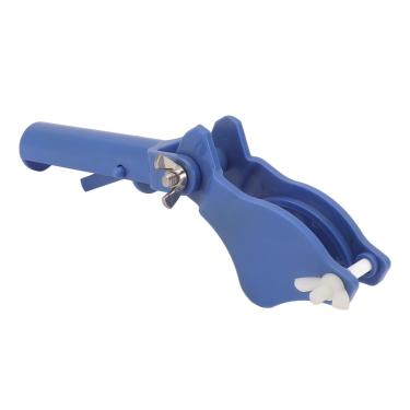 Imagem de QANYEGN Suporte resistente da tabuleta da piscina, suporte do cuidado da piscina com punho dos grampos de z, suportes da guia da piscina para a ferramenta de limpeza da piscina de