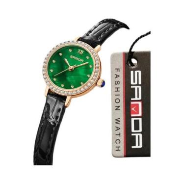 Imagem de Relógio De Quartzo Feminino Elegante E À Prova d'Água SANDA, Moda Casu