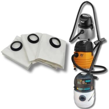 Imagem de Kit 6 Sacos Aspirador de Pó Descartável Compatível com Modelos Electorlux A9 A10 A10T A...