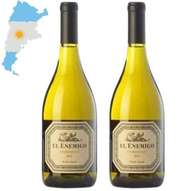 Imagem de Kit 2 Vinhos El Enemigo Chardonnay - 750ml